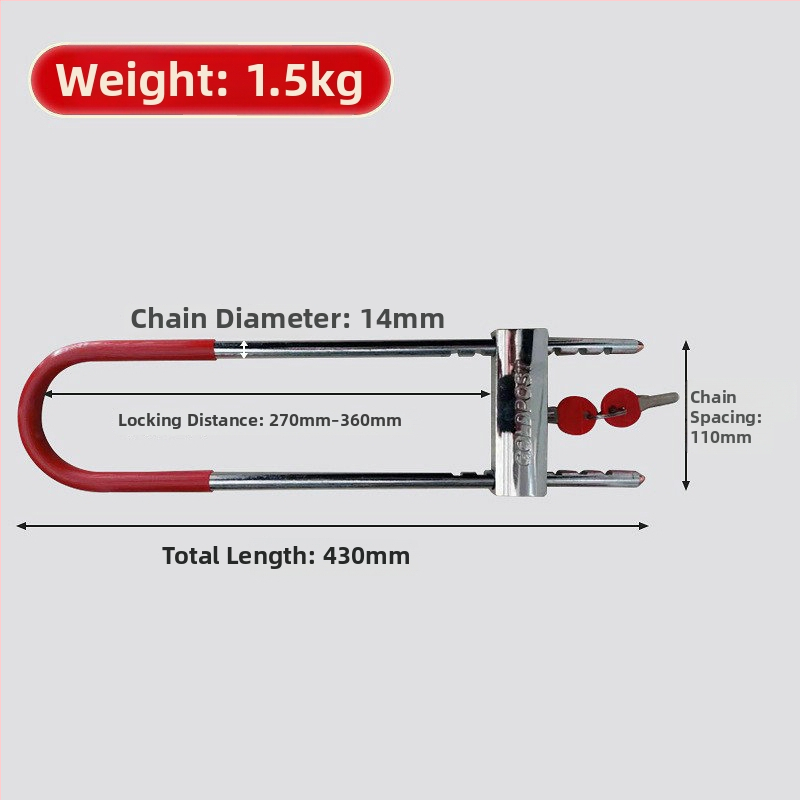 Sklenená dverová zámka, oceľová mortise zámka, hmotnosť 1500, pre motocykle, elektrické vozidlá, bicykle a sklenené dvere, moderný minimalistický štýl