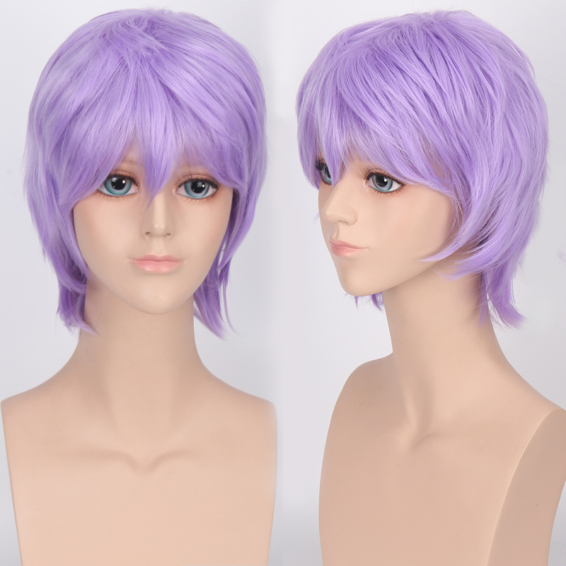 Cosplay paróka, magas hőmérsékletű szálból, hőálló, festhető, modell K049