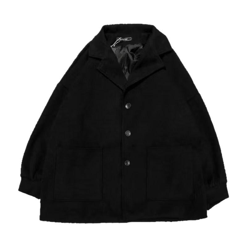 Muški zimski vuneni kaput, srednja duljina iznad koljena, korejski stil, ležerni britanski stil