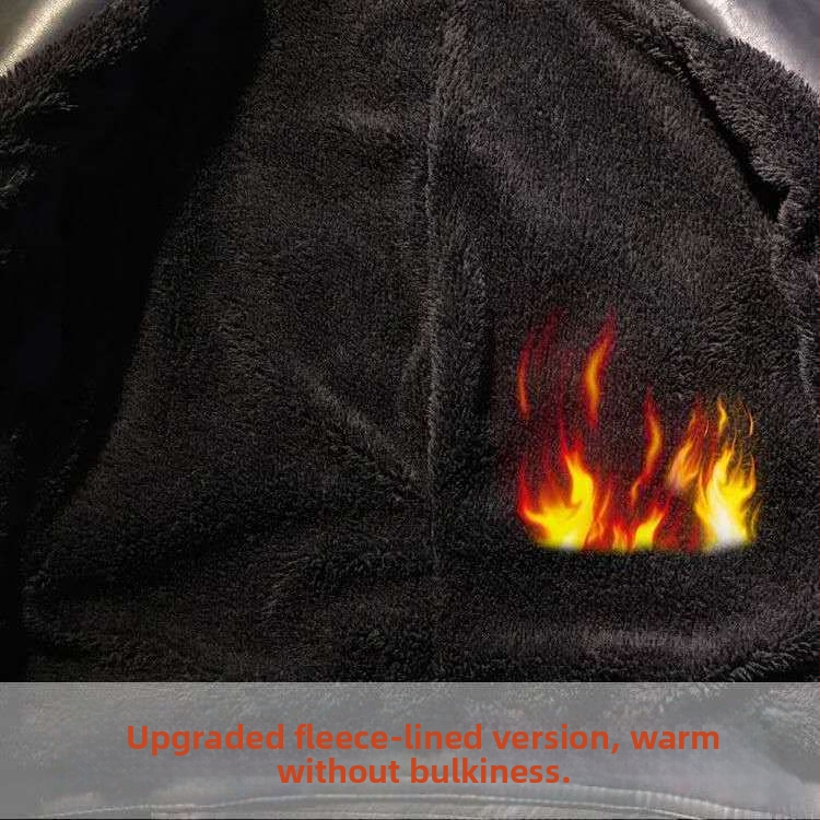 Ženska kožna jakna, japansko-korejski leisure stil, PU umjetna koža, polo ovratnik, labav kroj