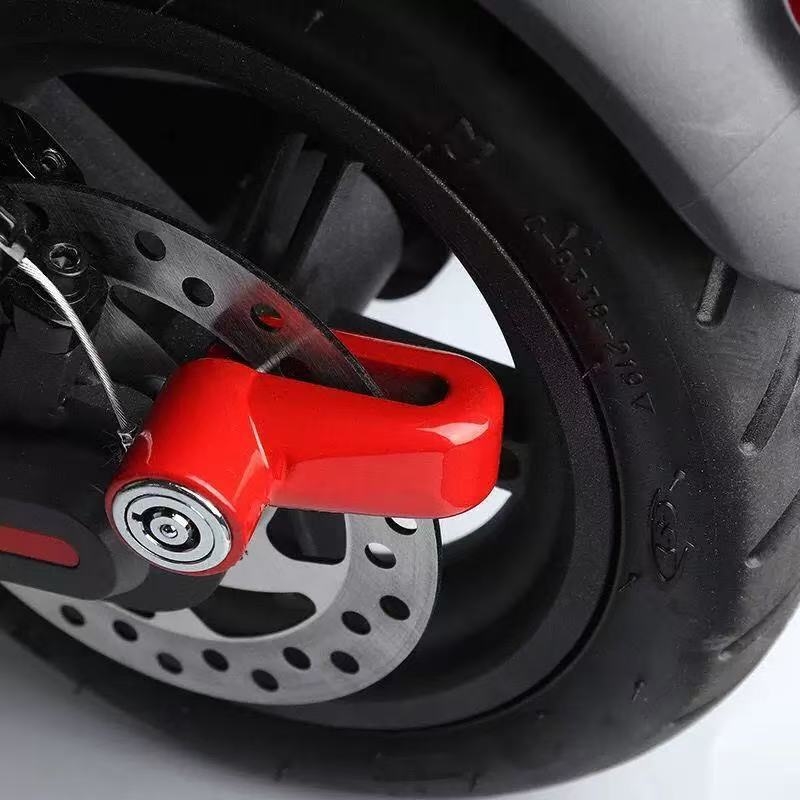 Zaključavka za disk kočnicu za električne bicikle i motocikle — aluminijski spoj, vodootporna i otporna na koroziju, moderan minimalistički dizajn, marka Long range