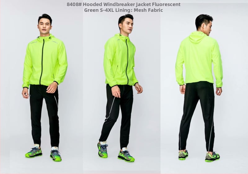 Muška jakna s kapuljom i zatvaračem, stojeći ovratnik, vanjska tkanina poliester, podstava poliester