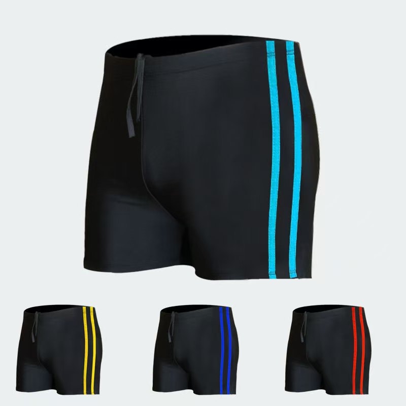 Muške brzosušne kupaće gaće s otiskom, Milk Silk tkanina, elastan 80–90%, podstava Milk Silk, pogodno za plivanje i vodne sportove