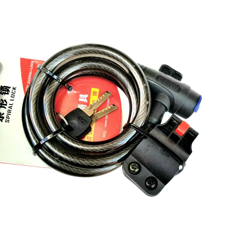 Katanac za bicikl (Materijal: Wire lock; Marka: Neutral; Prilagodba: Da; Spol: Unisex)