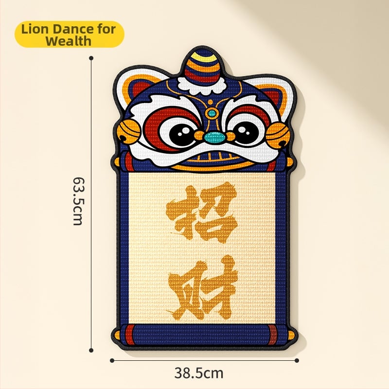 Πίνακας γρατσουνίσματος γάτας από τζουτέ, για τοίχο — τοιχομονταζόμενος, ανθεκτικός στη φθορά, χωρίς αποκόλληση ινών, στυλ καρτούν, Αριθμός προϊόντος QW10324