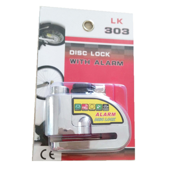 LK Kailun LK303 Riasztó tárcsafékezár motorkerékpárhoz és elektromos kerékpárhoz – cinkötvözet, 585 g