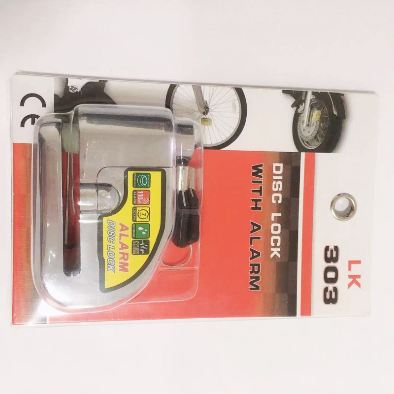 LK Kailun LK303 Riasztó tárcsafékezár motorkerékpárhoz és elektromos kerékpárhoz – cinkötvözet, 585 g