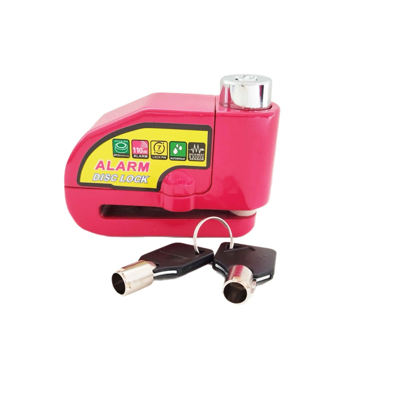 LK603 Κλειδαριά δίσκου από κράμα αλουμινίου με συναγερμό υψηλής έντασης – αδιάβροχο, 320 g, για μοτοσικλέτες, ποδήλατα και σκούτερ