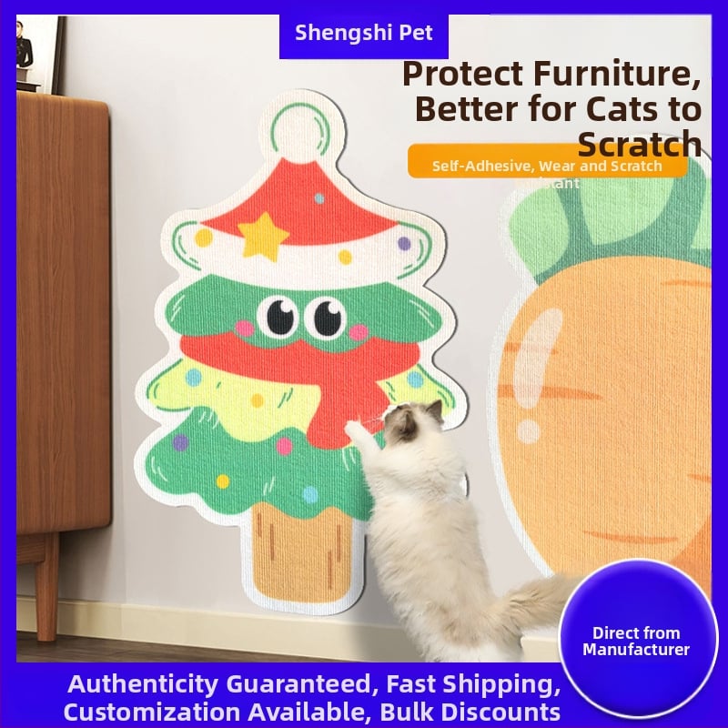 Holy age Μαξιλάρι Αναρρίχησης Γάτας με Πλάκα Νυχιών, XPE αφρός + σουέντ, Καρτούν στυλ, κουτί 300 τεμάχια