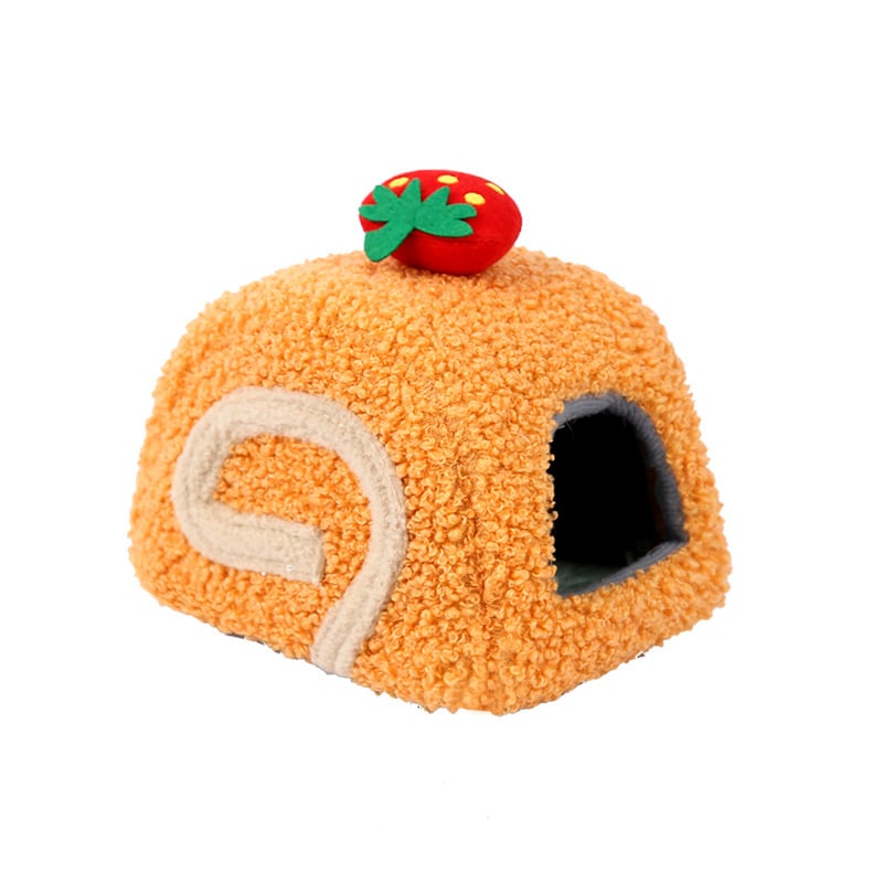 Hamster plišano gnijezdo u obliku drveta (Materijal: pliš; Oblik: oblik drveta; Funkcija: zadržava toplinu; Pogodno za: hamster; Sezone: zima, proljeće, jesen)