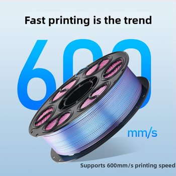 PLA Silk filament pre 3D tlač — kruhový prierez, dĺžka 330 m, hustota 1.26 g/cm3