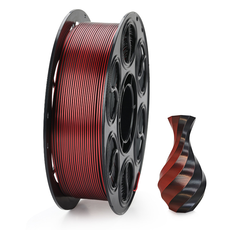 PLA Silk 3D nyomtató filament — kör keresztmetszet, hossz 330 m, sűrűség 1.26 g/cm3