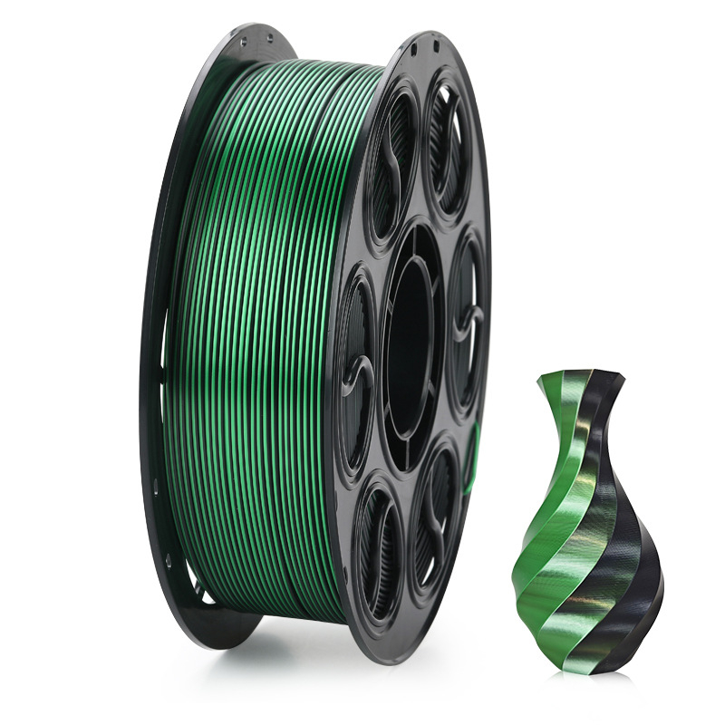 PLA Silk 3D nyomtató filament — kör keresztmetszet, hossz 330 m, sűrűség 1.26 g/cm3