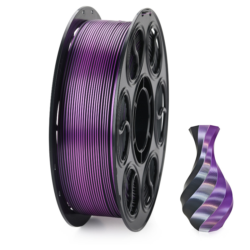 PLA Silk 3D nyomtató filament — kör keresztmetszet, hossz 330 m, sűrűség 1.26 g/cm3