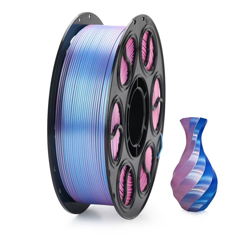 PLA Silk 3D nyomtató filament — kör keresztmetszet, hossz 330 m, sűrűség 1.26 g/cm3
