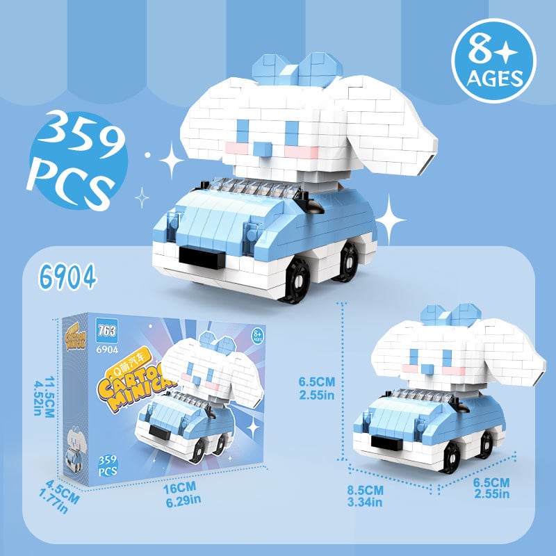 Σετ Lego-compatible μπλοκς με θέμα βάτραχος, ABS πλαστικό, 400–800 τεμάχια, 0,5 kg, DIY συμβατό