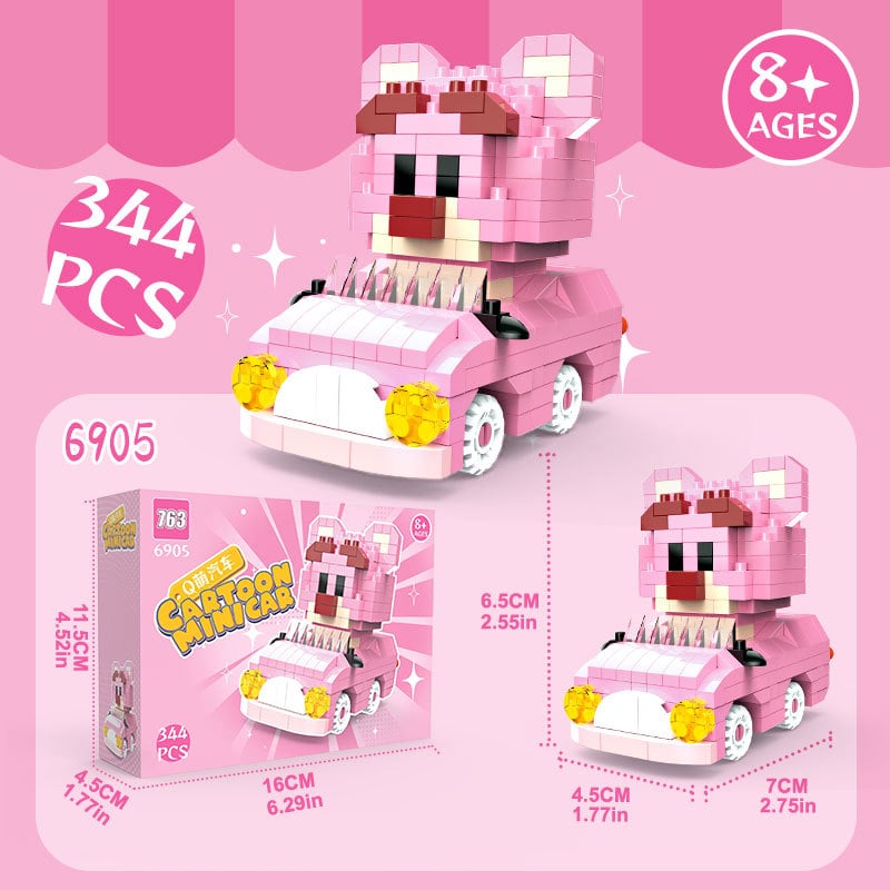 Σετ Lego-compatible μπλοκς με θέμα βάτραχος, ABS πλαστικό, 400–800 τεμάχια, 0,5 kg, DIY συμβατό