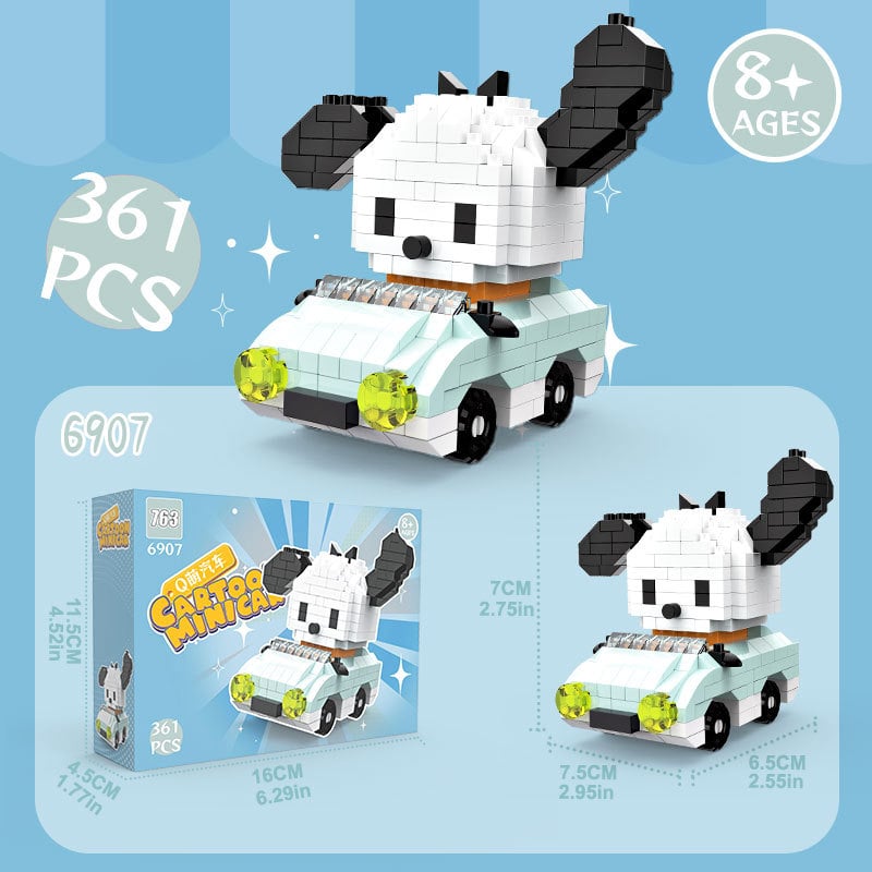 Σετ Lego-compatible μπλοκς με θέμα βάτραχος, ABS πλαστικό, 400–800 τεμάχια, 0,5 kg, DIY συμβατό