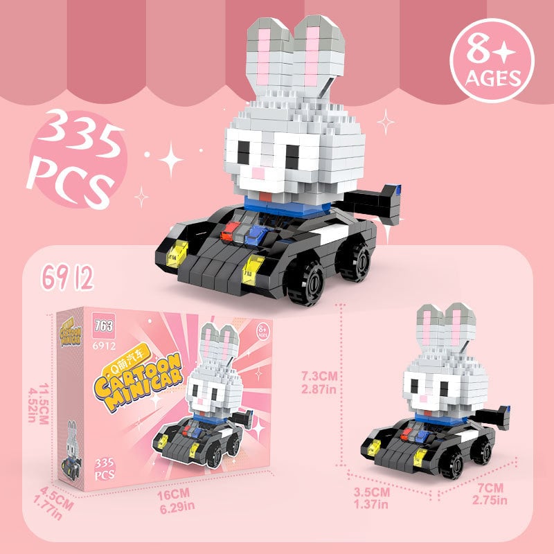 Σετ Lego-compatible μπλοκς με θέμα βάτραχος, ABS πλαστικό, 400–800 τεμάχια, 0,5 kg, DIY συμβατό