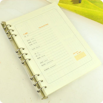 Meiyu Ručný zápisník – Kovový kruhový klip na viazanie, Typ 0, Model 088, Hromadné balenie