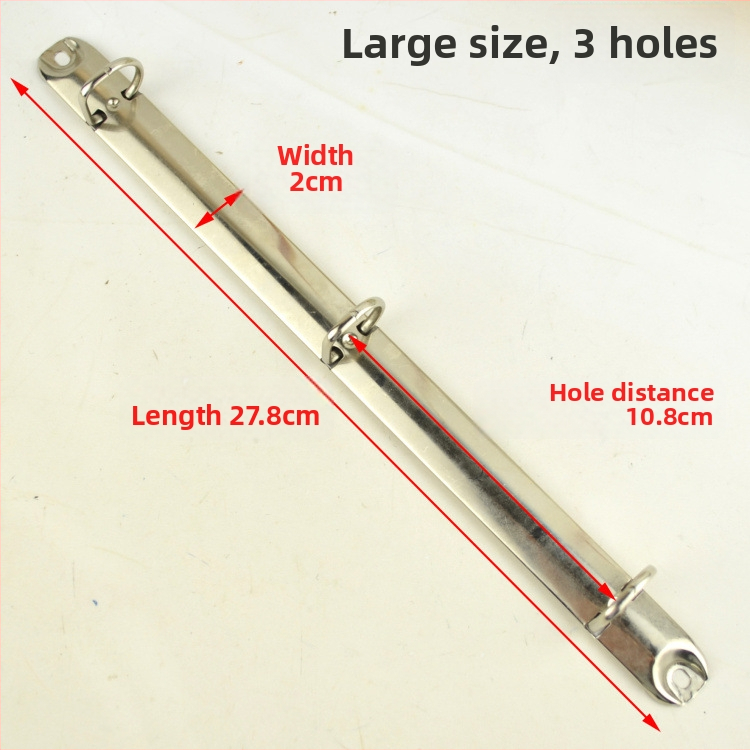 Meiyu Ručný zápisník – Kovový kruhový klip na viazanie, Typ 0, Model 088, Hromadné balenie