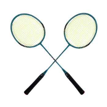 Ikalong badminton reketa — okvir od željezne legure, niti od poliesterskog vlakna, težina 95–100 g, debljina drške G5, pravokutna reketa, za amatere i početnike