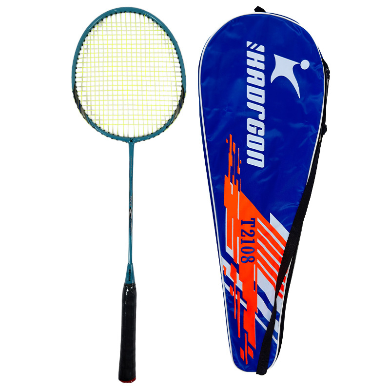 Ikalong badminton reketa — okvir od željezne legure, niti od poliesterskog vlakna, težina 95–100 g, debljina drške G5, pravokutna reketa, za amatere i početnike