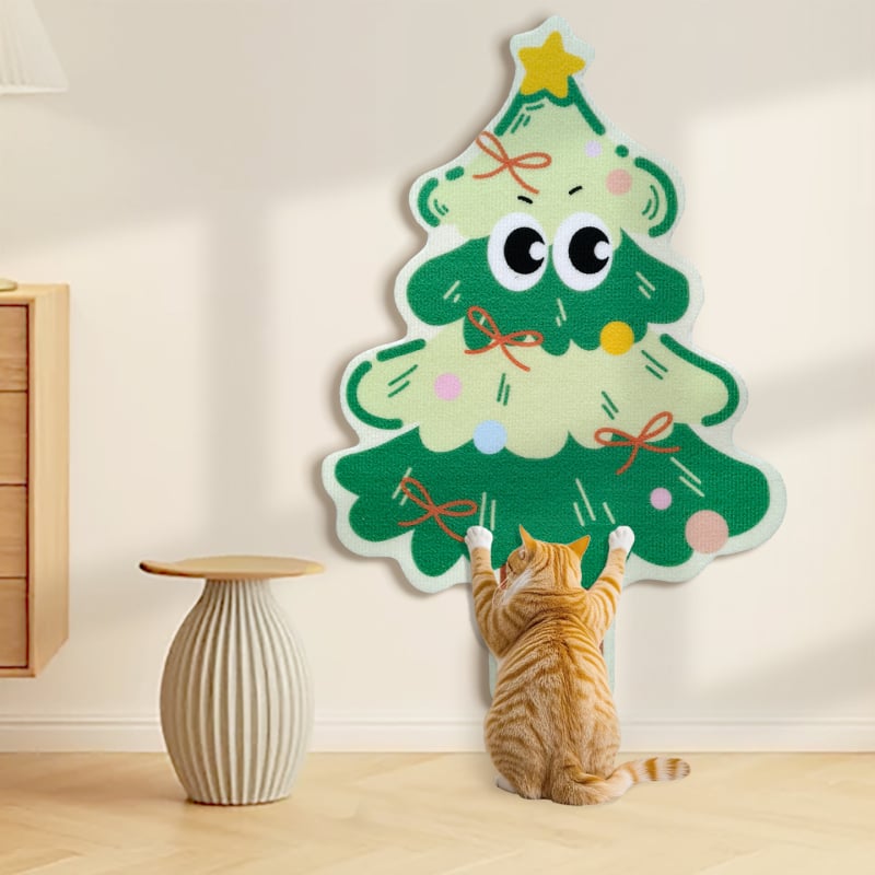 3D επιφάνεια γρατζουνίσματος για γάτες με σχέδιο τοίχου καλαμπόκι-καρότο, ανθεκτικό στη φθορά, χωρίς αποκόλληση ινών, πολυεστερικές ίνες, συσκευασία 100 τεμάχια, γλυκό στυλ