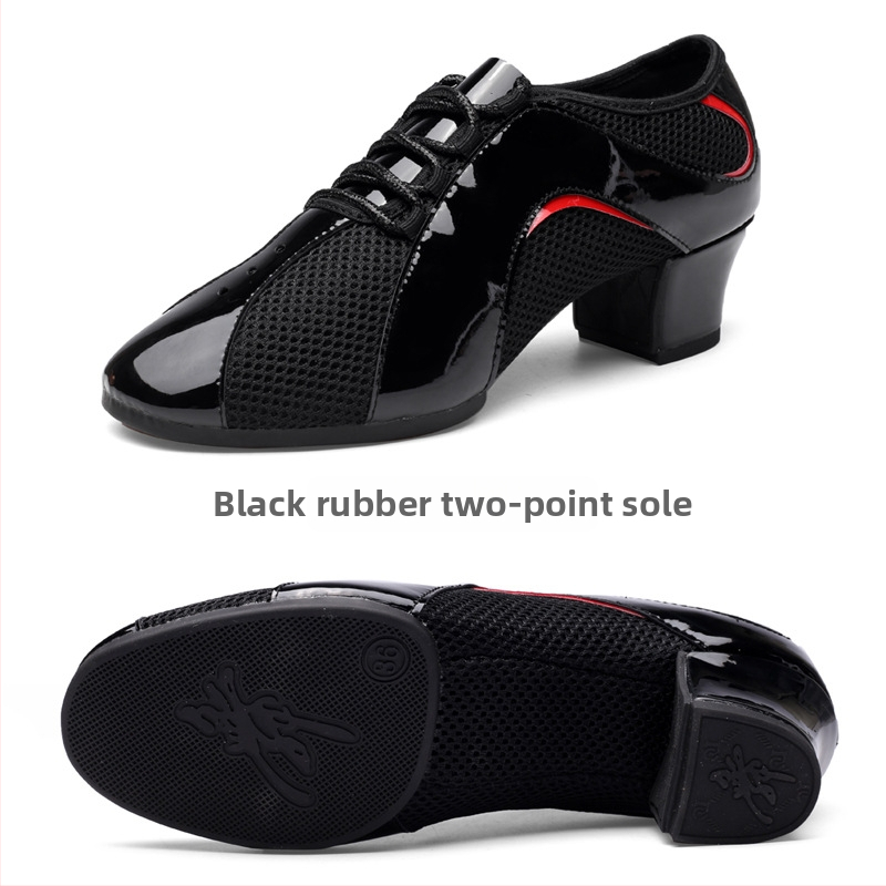 Plesne cipele s mrežastim gornjim dijelom, gumom potplatom, standardna debljina, za odrasle, unisex