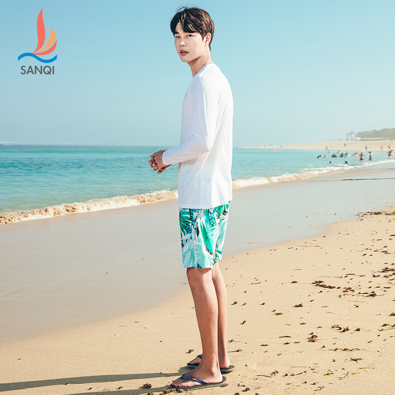Muške plažne šorceve, ležernog kroja, brzo se sušeće za plivanje i kupanje, poliester tkanina s poliester podstavom