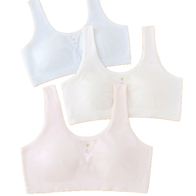 Modal donje rublje za adolescentice, grudnjak s 3/4 košarom, tanak oblikovani čašica od najlona, podstava Modal, fiksne kaiševe, prozračan i udoban