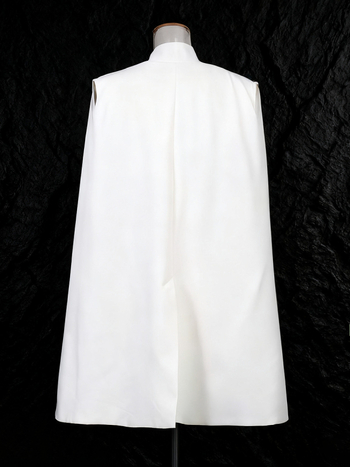 Blazer s Cape stilom i V-izrezom, uska linija, poliester, jesen 2025