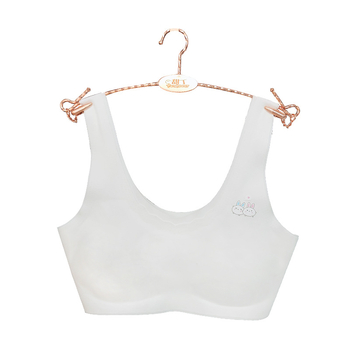 Bezrukni grudnjak u vest stilu za djevojčice 12–15 godina; glavni materijal: najlon s 80% elastana; podstava: pamuk; puni košarica, oblikovane pjenaste čašice