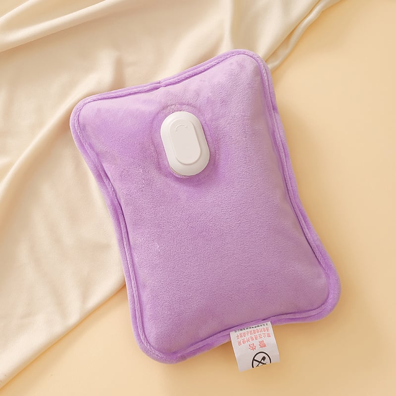 Επαναφορτιζόμενο μπουκαλάκι ζεστού νερού - ασφαλές, ηλεκτρική θήκη θέρμανσης, μοντέλο HLZ-2025, 220V, 380W, φλανελ ύφασμα