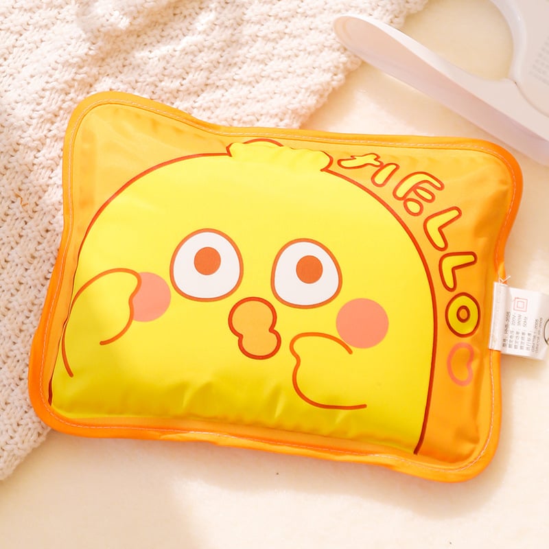 Επαναφορτιζόμενο μπουκαλάκι ζεστού νερού - ασφαλές, ηλεκτρική θήκη θέρμανσης, μοντέλο HLZ-2025, 220V, 380W, φλανελ ύφασμα