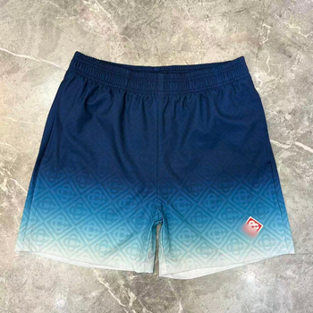 Plažne šorceve – brzo sušenje, 100% poliester, cvjetna izšivka, mikroelastičnost, ravni kroj