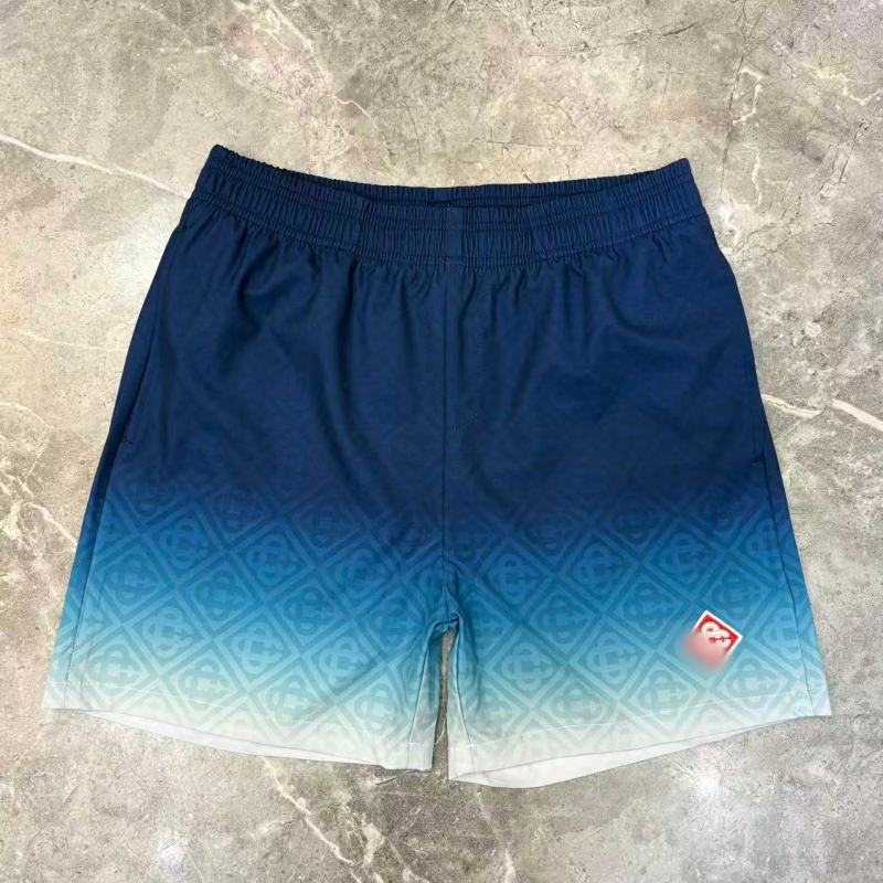 Plažne šorceve – brzo sušenje, 100% poliester, cvjetna izšivka, mikroelastičnost, ravni kroj