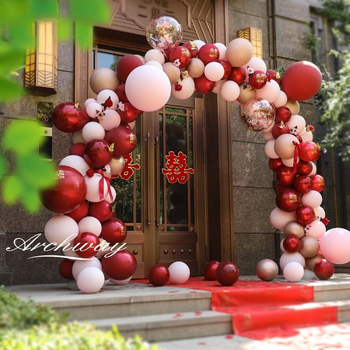 Balon arka za događaje od aluminijske folije, baloni – igračke, kružni oblik, bez IP licence