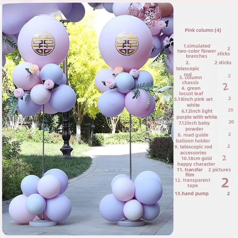 Balon arka za događaje od aluminijske folije, baloni – igračke, kružni oblik, bez IP licence