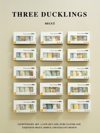 Chiloți pentru copii cu imprimeu desene animate, set de 4 bucăți, 95% bumbac, pentru copii 3–8 ani