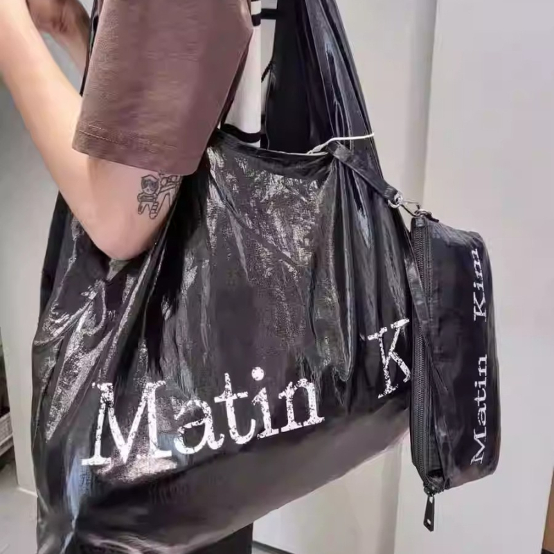 PU tote torba s reflektirajućim učinkom, korejski nišni dizajn, s jednim remenom, džep za telefon, platnena podstava