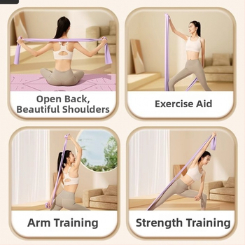 Powerful merchant latexová odporová guma na jógu a posilnenie chrbta