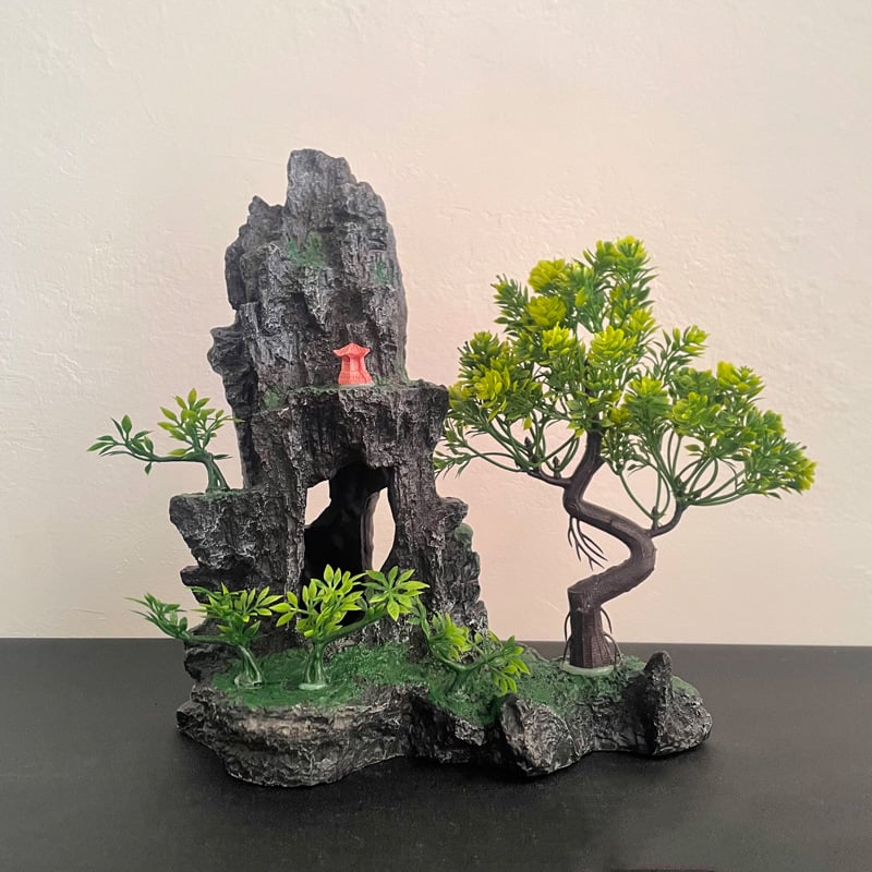 Аквариумен декор от смола — имитационен каменист пейзаж за аквариум или настолен дисплей • Опаковка: 15 бр • Материал: Друг • Функция: За аквариум или настолен дисплей • Стил: Нов китайски стил • Категория: Други