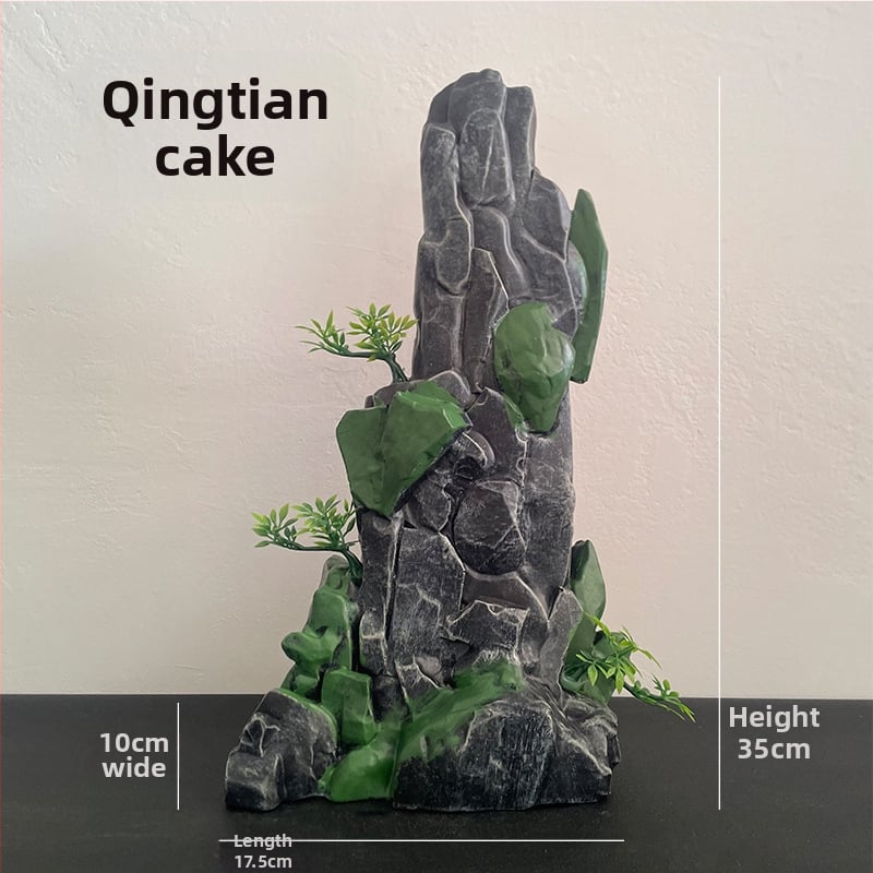 Аквариумен декор от смола — имитационен каменист пейзаж за аквариум или настолен дисплей • Опаковка: 15 бр • Материал: Друг • Функция: За аквариум или настолен дисплей • Стил: Нов китайски стил • Категория: Други