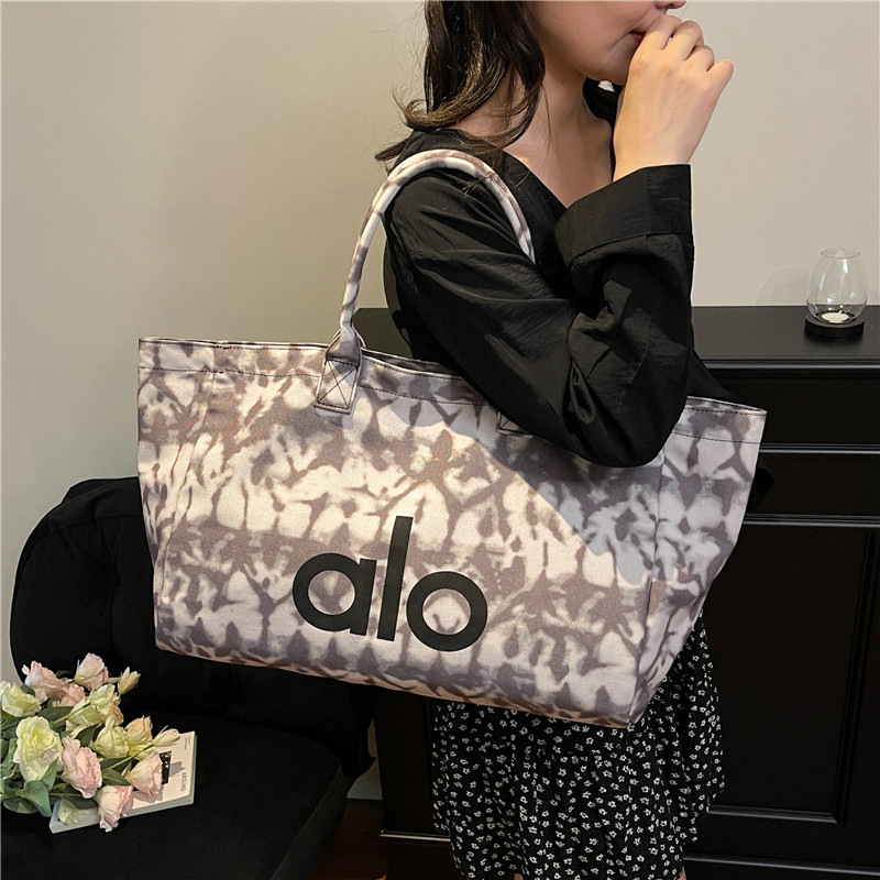 Torba tote za rame s velikim kapacitetom 20–35 L, platno materijal, geometrijski uzorak, unisex, izuzetno lagana