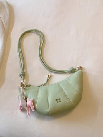 Ženska torbica na rame od PU, dumpling oblik, džep sa zatvaračem, podstava od poliestera, proljeće 2025