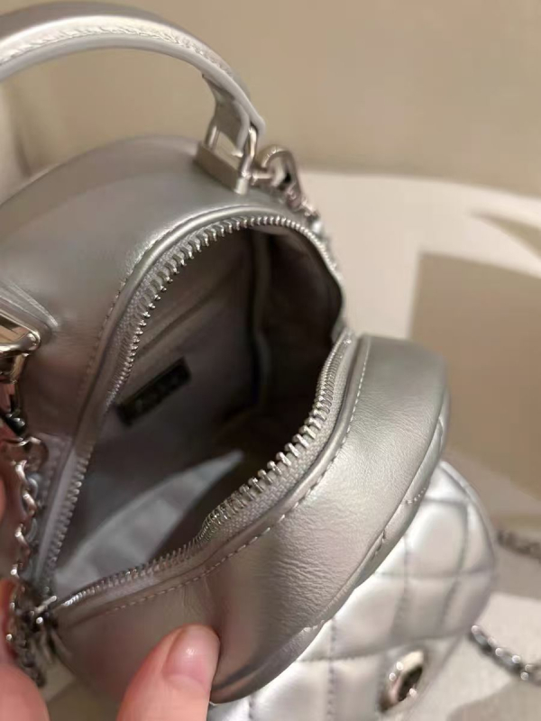 Ženski PU ruksak s siluetom bucket bag, zatvarač, unutarnja zip džep, dvostruke naramenice