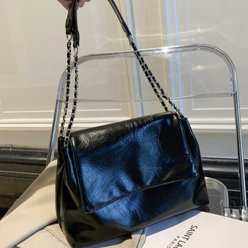 Oilloy Tote torba, sintetička koža, vodoravni kvadratni oblik, unutarnji džep sa zatvaračem, poliester podstava