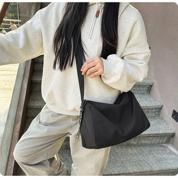 Unisex putna crossbody torba, 20–35L, najlon, prozračna, proširiva