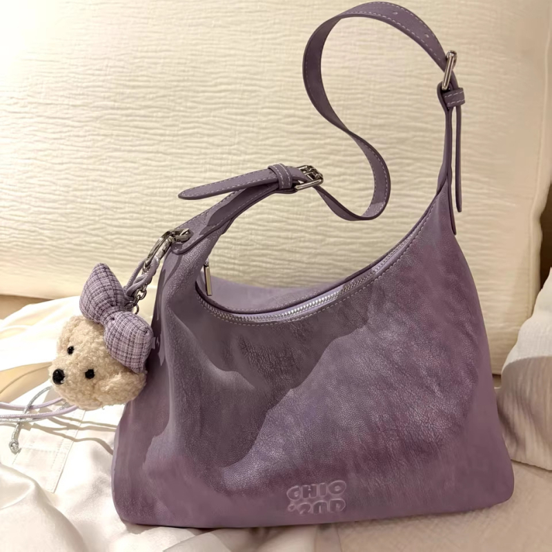 Ženska tote torba od sintetičke kože, srednje veličine, casual hobó crossbody s jednom remenom